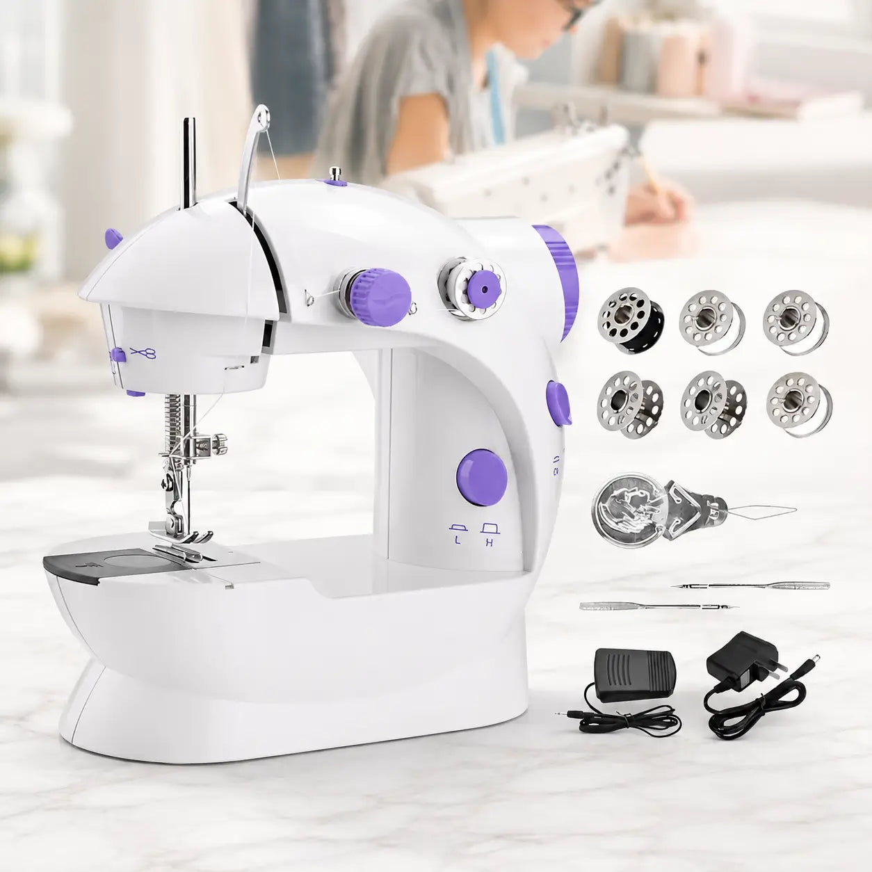 MiniSew™ Maquina De Coser Portátil 2 Velocidades ¡OFERTA HOY!