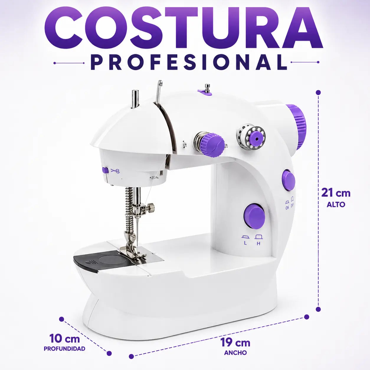 MiniSew™ Maquina De Coser Portátil 2 Velocidades ¡OFERTA HOY!
