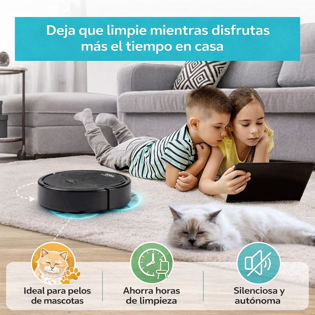 AutoClean Master® Aspiradora Robot 3 en 1 ¡ EN OFERTA!