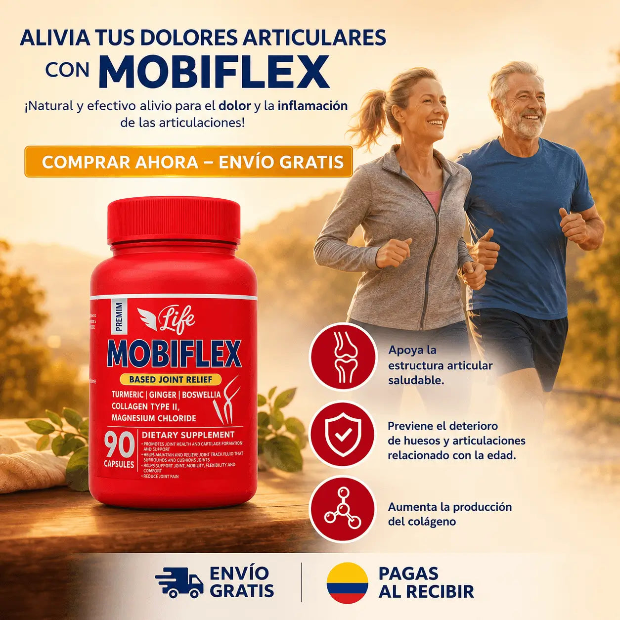 Fórmula MobiFlex™ Gold| 90 Cápsulas