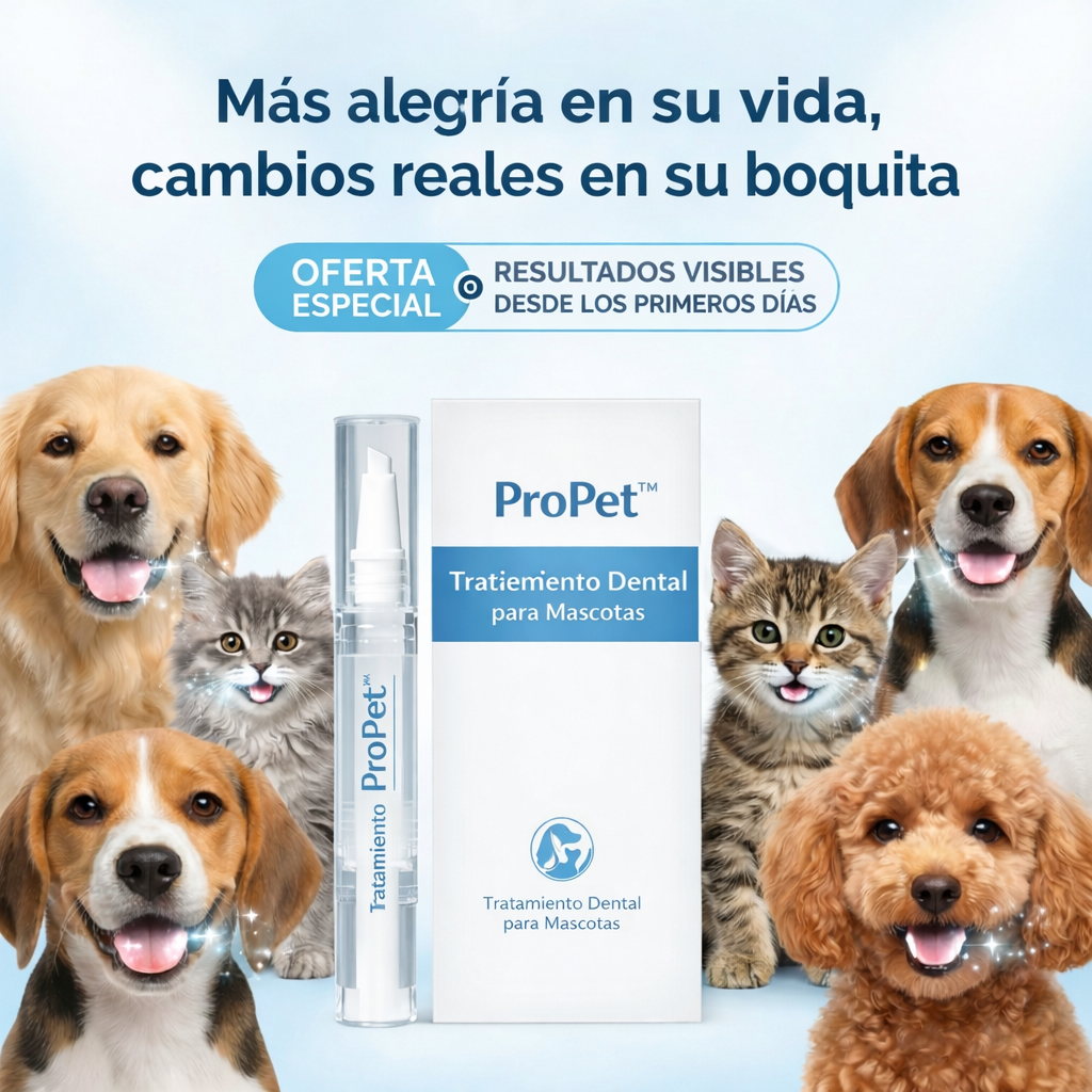 ProPet™ Tratamiento Dental para Mascotas