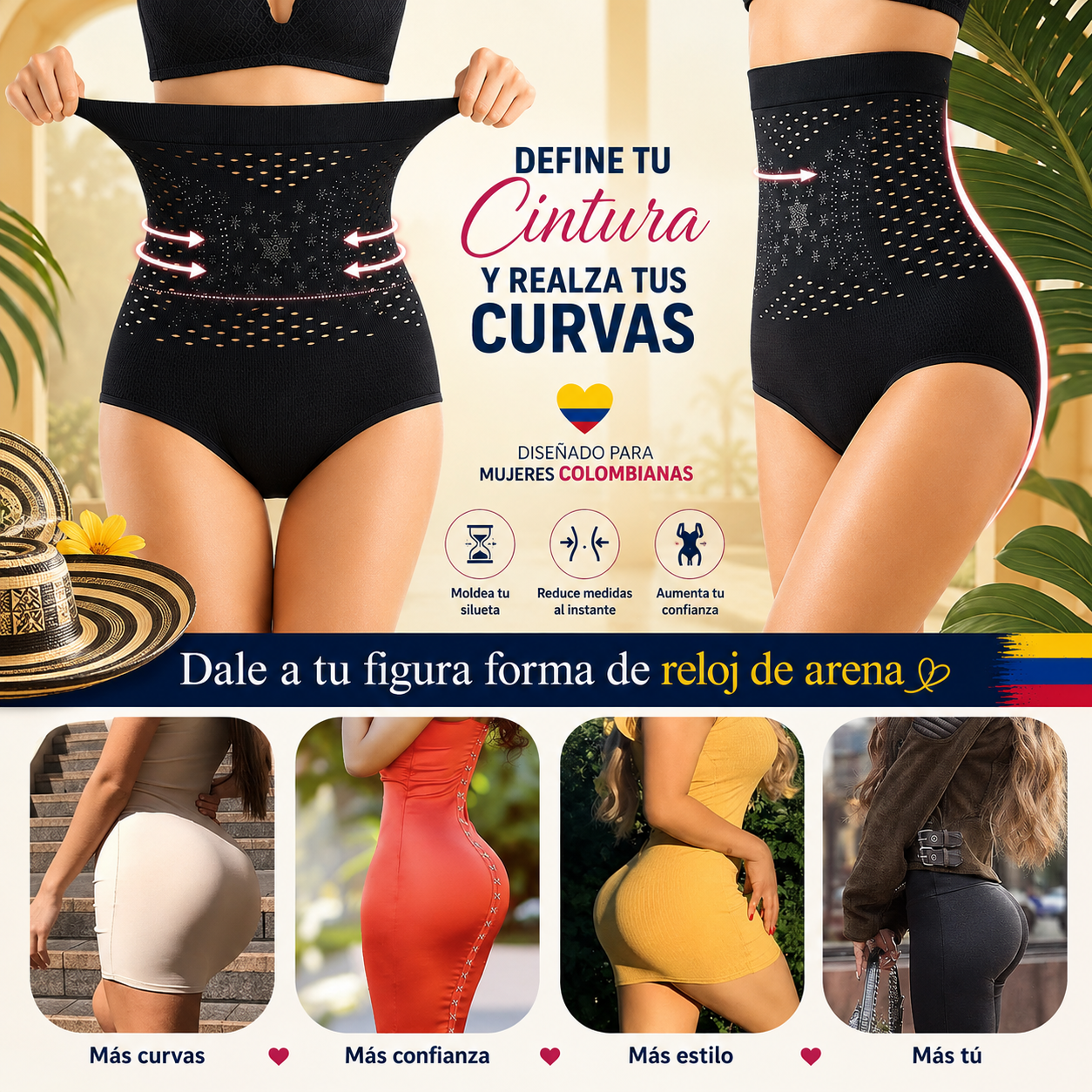 SilueFit™ Panty Moldeador Control Abdomen Invisible